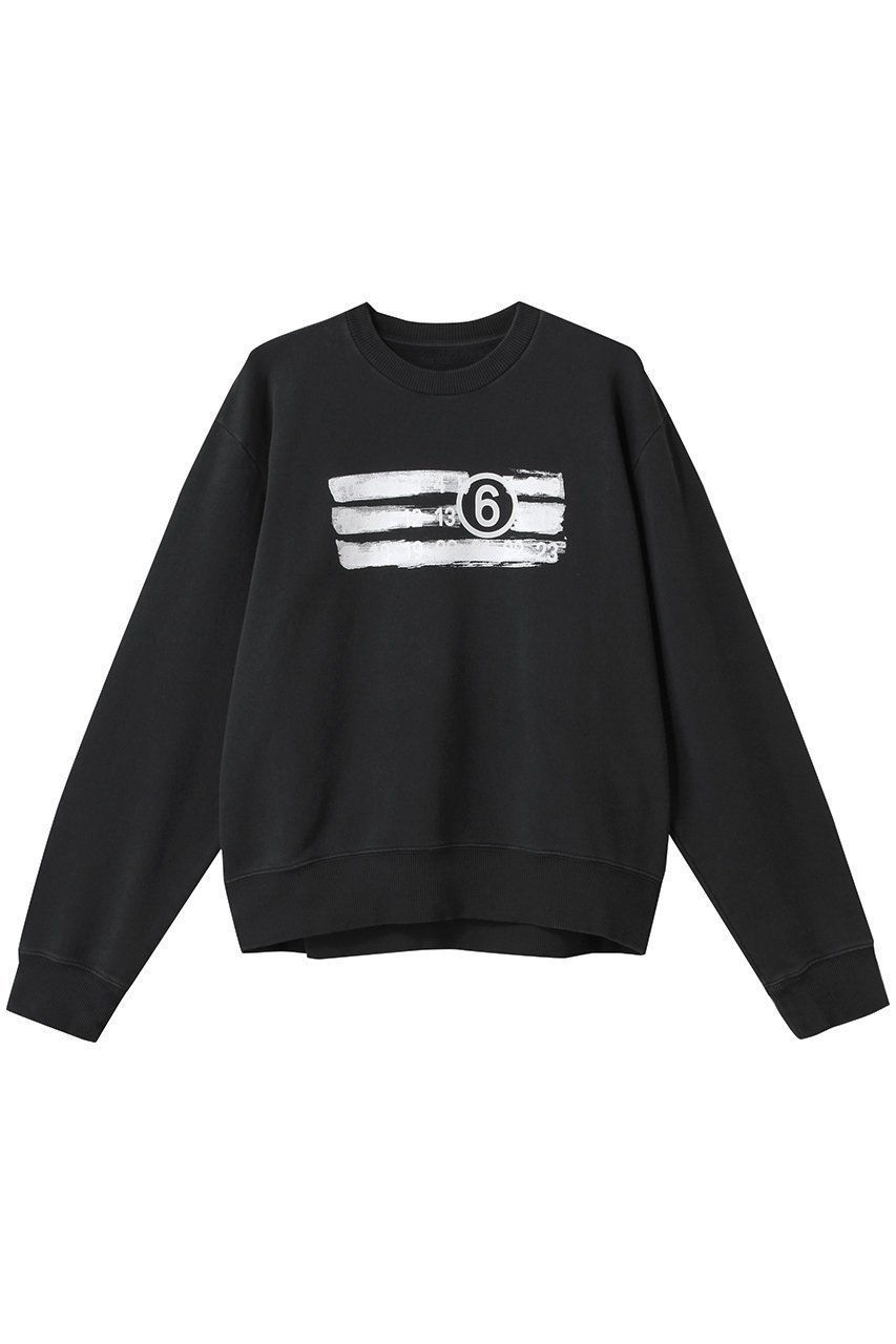 【エムエム6 メゾン マルタン マルジェラ/MM6 Maison Martin Margiela】のナンバリング スウェットシャツ 人気、トレンドファッション・服の通販 founy(ファニー) 　ファッション　Fashion　レディースファッション　WOMEN　トップス・カットソー　Tops/Tshirt　シャツ/ブラウス　Shirts/Blouses　パーカ　Sweats　ロング / Tシャツ　T-Shirts　スウェット　Sweat　カットソー　Cut and Sewn　スウェット　Sweat　フロント　Front　 other-1|ID: prp329100004456392 ipo3291000000031184304