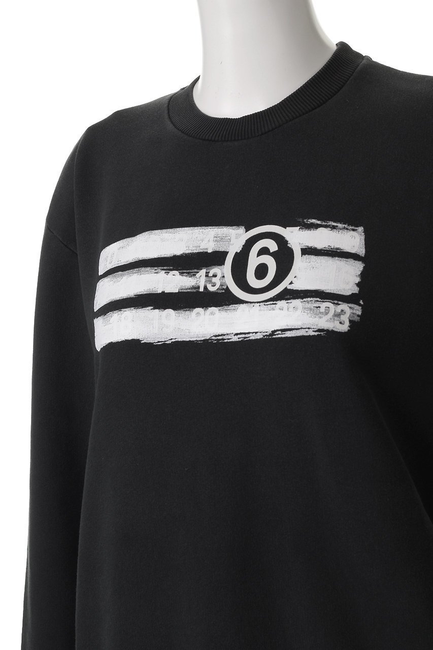 【エムエム6 メゾン マルタン マルジェラ/MM6 Maison Martin Margiela】のナンバリング スウェットシャツ 人気、トレンドファッション・服の通販 founy(ファニー) 　ファッション　Fashion　レディースファッション　WOMEN　トップス・カットソー　Tops/Tshirt　シャツ/ブラウス　Shirts/Blouses　パーカ　Sweats　ロング / Tシャツ　T-Shirts　スウェット　Sweat　カットソー　Cut and Sewn　スウェット　Sweat　フロント　Front　other-5|ID: prp329100004456392 ipo3291000000031324122