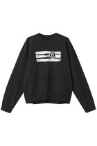 【エムエム6 メゾン マルタン マルジェラ/MM6 Maison Martin Margiela】のナンバリング スウェットシャツ ブラック|ID:prp329100004456392