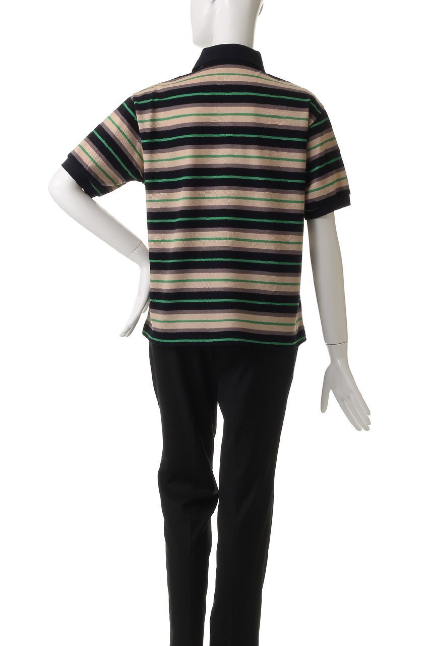 【サイ サイベーシックス/Scye SCYE BASICS】の【SCYE BASICS】ストライプコットンピケポロシャツ 人気、トレンドファッション・服の通販 founy(ファニー) 　ファッション　Fashion　レディースファッション　WOMEN　トップス・カットソー　Tops/Tshirt　シャツ/ブラウス　Shirts/Blouses　ポロシャツ　Polo Shirts　フィット　Fit　ボトム　Bottom　ボーダー　Border　ポロシャツ　Polo Shirt　夏　Summer　定番　Standard　ビジネス 仕事 通勤　Business　other-4|ID: prp329100004456395 ipo3291000000031250495