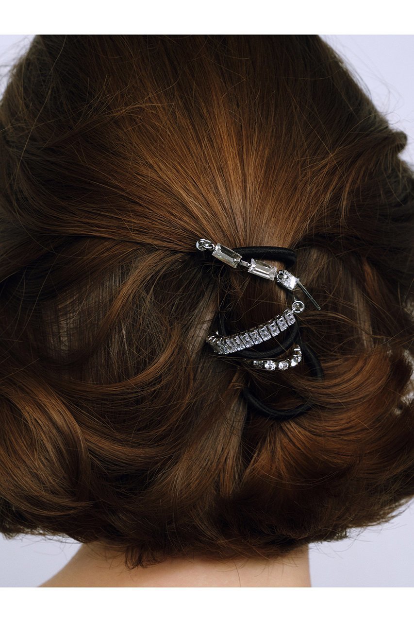 【ヘイップ/heyep】のRhinestone ヘアゴム 3Pセット 人気、トレンドファッション・服の通販 founy(ファニー) 　ファッション　Fashion　レディースファッション　WOMEN　シュシュ / ヘアアクセ　Hair Accessories　アクセサリー　Accessories　ギフト プレゼント　Gift Present　クリスタル　Crystal　シンプル　Simple　ブレスレット　Bracelet　エレガント 上品　Elegant　other-3|ID: prp329100004456397 ipo3291000000031239596