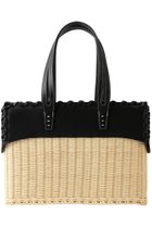 【ア ヴァケーション/A VACATION】のRATTAN M カバー付きカゴバッグ 人気、トレンドファッション・服の通販 founy(ファニー) ファッション Fashion レディースファッション Fashion for Women バッグ Bags スカーフ Scarf, Neckwear スクエア Square, Square Shape フォルム Silhouette, Form ラタン Rattan, Woven Rattan リゾート Resort, Vacation Style エレガント 上品 Elegant thumbnail ブラック|ID: prp329100004456411 ipo3291000000032779641
