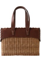 【ア ヴァケーション/A VACATION】のRATTAN M カバー付きカゴバッグ 人気、トレンドファッション・服の通販 founy(ファニー) ファッション Fashion レディースファッション Fashion for Women バッグ Bags スカーフ Scarf, Neckwear スクエア Square, Square Shape フォルム Silhouette, Form ラタン Rattan, Woven Rattan リゾート Resort, Vacation Style エレガント 上品 Elegant thumbnail ブラウン|ID: prp329100004456411 ipo3291000000032779642