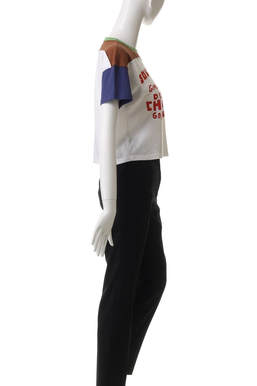 【マザー/MOTHER】のGIRL S SWIMMING クロップド プリントTシャツ(GSW) 人気、トレンドファッション・服の通販 founy(ファニー) 　クロップド　Cropped　コンパクト　Compact　ショート　Short　スリーブ　Sleeve　プリント　Print　ワイド　Wide　other-3|ID: prp329100004456419 ipo3291000000031250593