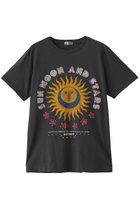 【マザー/MOTHER】のSUN MOON AND STARS プリントTシャツ(SNM) ブラック|ID:prp329100004456420