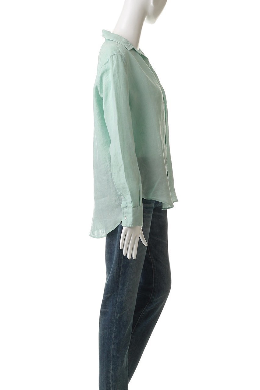 【フランク&アイリーン/Frank&Eileen】のEILEEN イタリアンリネン グリーンシャツ 人気、トレンドファッション・服の通販 founy(ファニー) 　ファッション　Fashion　レディースファッション　WOMEN　トップス・カットソー　Tops/Tshirt　シャツ/ブラウス　Shirts/Blouses　おすすめ　Recommend　インナー　Inner　ジャケット　Jacket　スリーブ　Sleeve　デニム　Denim　リネン　Linen　ロング　Long　other-3|ID: prp329100004456424 ipo3291000000031250628