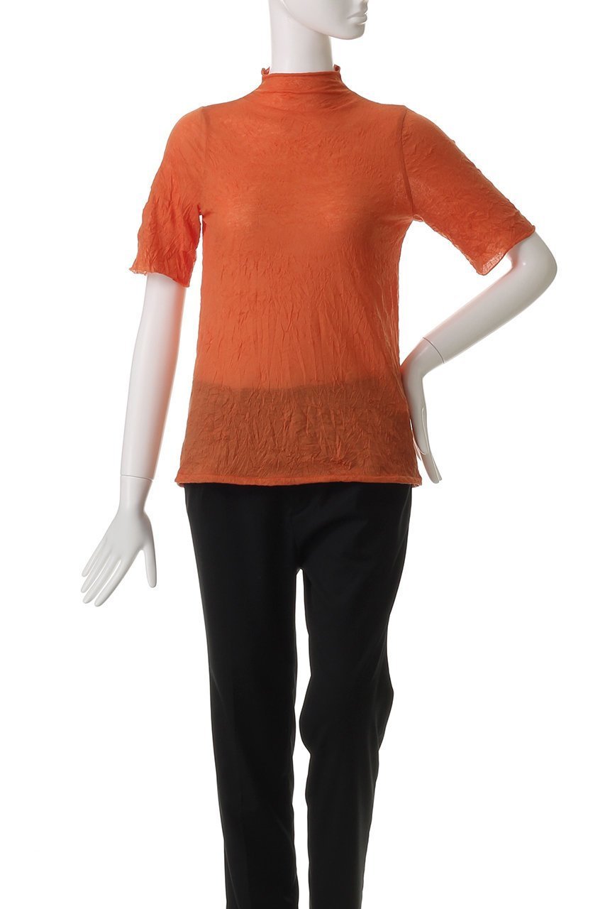 【ミディウミソリッド/MIDIUMISOLID】のsee-through h/neck half slv inner.S インナー 人気、トレンドファッション・服の通販 founy(ファニー) 　ファッション　Fashion　レディースファッション　WOMEN　トップス・カットソー　Tops/Tshirt　シャツ/ブラウス　Shirts/Blouses　ロング / Tシャツ　T-Shirts　カットソー　Cut and Sewn　インナー　Inner　シアー　Sheer　ショート　Short　シンプル　Simple　スリム　Slim　スリーブ　Sleeve　トレンド　Trend　ハイネック　High Neck　other-2|ID: prp329100004456426 ipo3291000000031250637