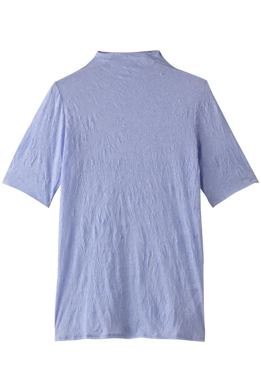 【ミディウミソリッド/MIDIUMISOLID】のsee-through h/neck half slv inner.S インナー インテリア・キッズ・メンズ・レディースファッション・服の通販 founy(ファニー) 　ファッション　Fashion　レディースファッション　WOMEN　トップス・カットソー　Tops/Tshirt　シャツ/ブラウス　Shirts/Blouses　ロング / Tシャツ　T-Shirts　カットソー　Cut and Sewn　インナー　Inner　シアー　Sheer　ショート　Short　シンプル　Simple　スリム　Slim　スリーブ　Sleeve　トレンド　Trend　ハイネック　High Neck　l.blue|ID: prp329100004456426 ipo3291000000031901946