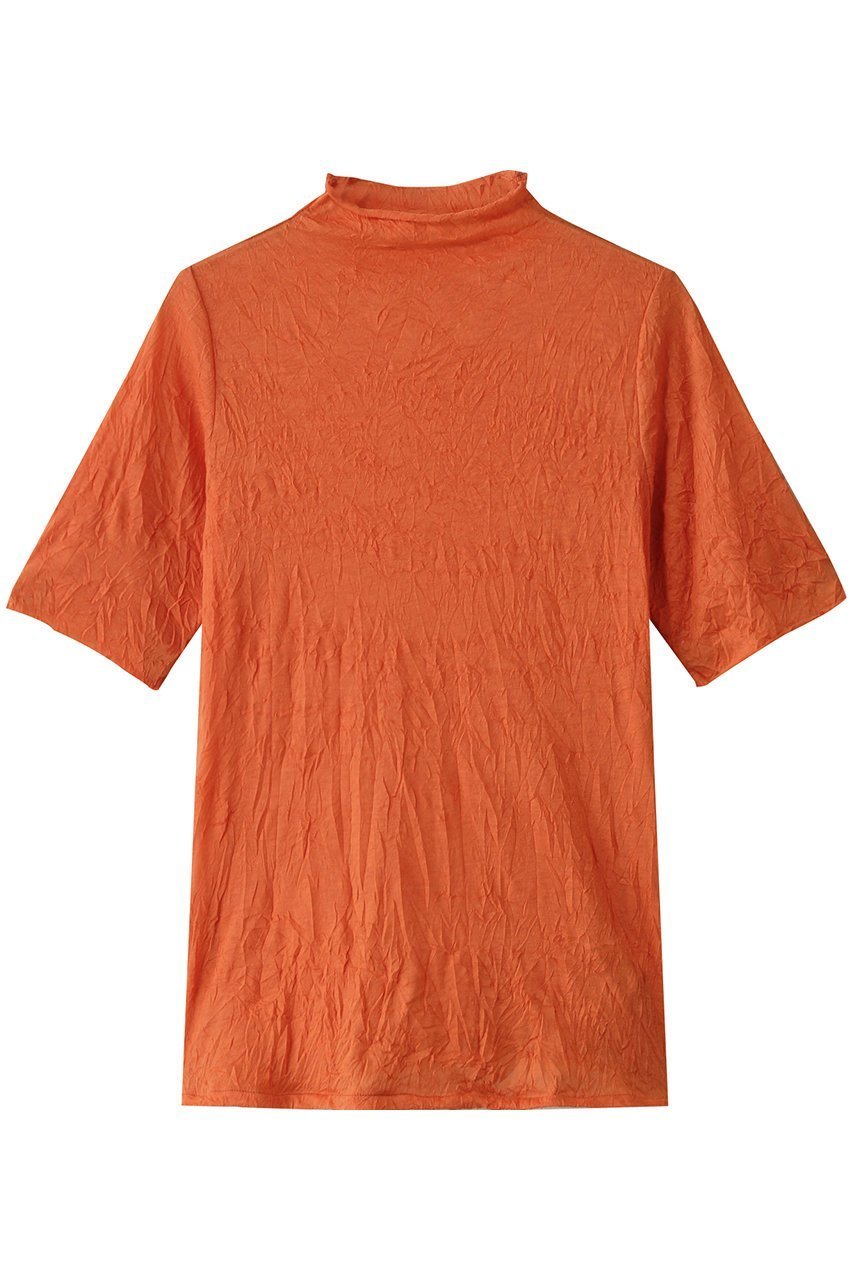 【ミディウミソリッド/MIDIUMISOLID】のsee-through h/neck half slv inner.S インナー インテリア・キッズ・メンズ・レディースファッション・服の通販 founy(ファニー) 　ファッション　Fashion　レディースファッション　Fashion for Women　トップス・カットソー　Cut & Sew Tops　シャツ・ブラウス・オフィスカジュアル　Elegant Blouses & Button-Ups　ロングTシャツ・Tシャツ　Longline T-Shirts & Tees　カットソー・ベーシックTシャツ　Cut-and-Sewn Tops / Stretch Tees & Basics　インナー　Innerwear　シアー　Sheer, See-Through　ショート　Short, Short Length　シンプル　Simple, Minimal　スリム　Slim, Slim Fit　スリーブ　Sleeve, Long Sleeve / Short Sleeve　トレンド　Trend, Trending Now　ハイネック　High Neck, Mock Neck　orange|ID: prp329100004456426 ipo3291000000032859207