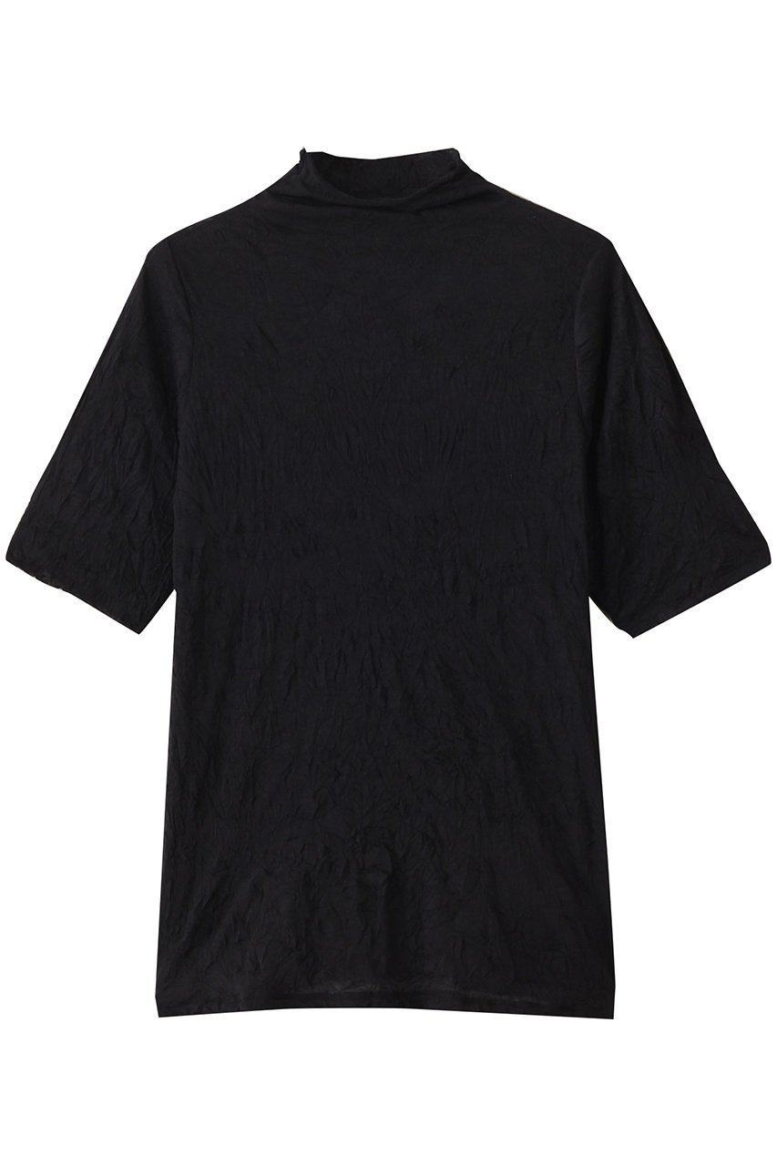 【ミディウミソリッド/MIDIUMISOLID】のsee-through h/neck half slv inner.S インナー インテリア・キッズ・メンズ・レディースファッション・服の通販 founy(ファニー) 　ファッション　Fashion　レディースファッション　Fashion for Women　トップス・カットソー　Cut & Sew Tops　シャツ・ブラウス・オフィスカジュアル　Elegant Blouses & Button-Ups　ロングTシャツ・Tシャツ　Longline T-Shirts & Tees　カットソー・ベーシックTシャツ　Cut-and-Sewn Tops / Stretch Tees & Basics　インナー　Innerwear　シアー　Sheer, See-Through　ショート　Short, Short Length　シンプル　Simple, Minimal　スリム　Slim, Slim Fit　スリーブ　Sleeve, Long Sleeve / Short Sleeve　トレンド　Trend, Trending Now　ハイネック　High Neck, Mock Neck　black|ID: prp329100004456426 ipo3291000000032859213