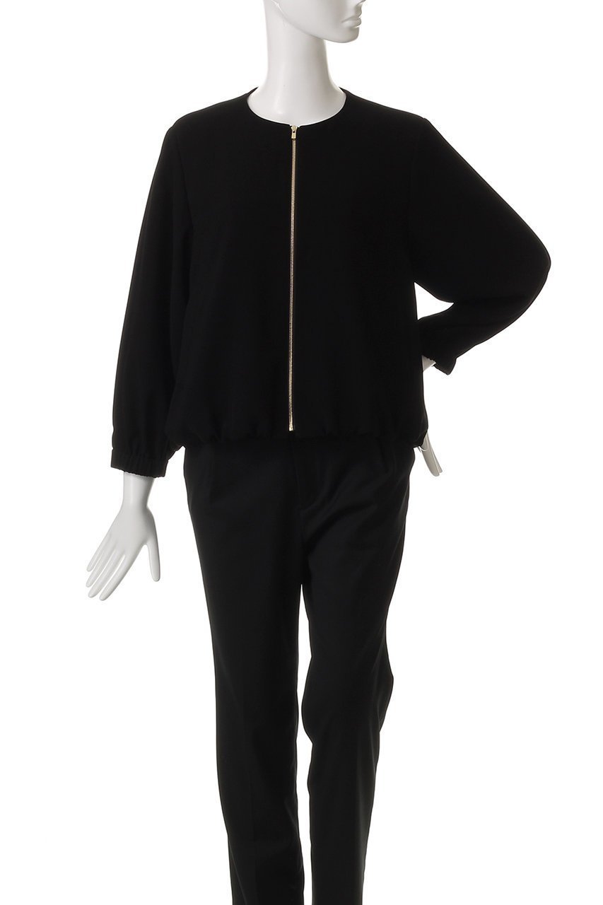 【アナイ/ANAYI】のトリアセポリエステルブルゾン 人気、トレンドファッション・服の通販 founy(ファニー) 　ファッション　Fashion　レディースファッション　WOMEN　アウター　Coat Outerwear　ジャケット　Jackets　ブルゾン　Blouson/Jackets　シンプル　Simple　ジャケット　Jacket　ブルゾン　Blouson　エレガント 上品　Elegant　other-2|ID: prp329100004456427 ipo3291000000031250642