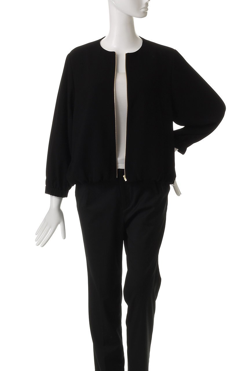 【アナイ/ANAYI】のトリアセポリエステルブルゾン 人気、トレンドファッション・服の通販 founy(ファニー) 　ファッション　Fashion　レディースファッション　WOMEN　アウター　Coat Outerwear　ジャケット　Jackets　ブルゾン　Blouson/Jackets　シンプル　Simple　ジャケット　Jacket　ブルゾン　Blouson　エレガント 上品　Elegant　other-7|ID: prp329100004456427 ipo3291000000031324164
