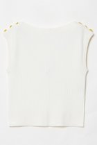 【アルアバイル/allureville】の【LOULOU WILLOUGHBY】プレーティングリブプルオーバー 人気、トレンドファッション・服の通販 founy(ファニー) ファッション Fashion レディースファッション Fashion for Women トップス・カットソー Cut & Sew Tops ニット Knit Tops & Sweaters カジュアルプルオーバー・ニットトップス Pullovers & Knit Tops / Casual Pullovers なめらか Smooth, Silky Texture シンプル Simple, Minimal エレガント 上品 Elegant 再入荷 Restock / Back in Stock thumbnail オフホワイト|ID: prp329100004456428 ipo3291000000035054259