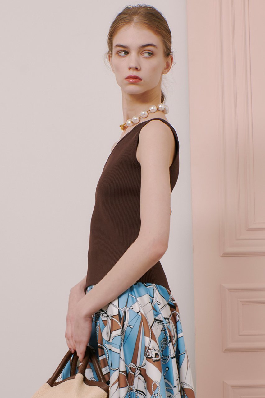 【アルアバイル/allureville】の【LOULOU WILLOUGHBY】ワンショルダーアンサンブル 人気、トレンドファッション・服の通販 founy(ファニー) 　ファッション　Fashion　レディースファッション　WOMEN　トップス・カットソー　Tops/Tshirt　ニット　Knit Tops　アンサンブル　Knit Ensemble　プルオーバー　Pullover　アシンメトリー　Asymmetry　アンサンブル　Ensemble　インナー　Inner　ショート　Short　バランス　Balance　フィット　Fit　other-8|ID: prp329100004456429 ipo3291000000031324172