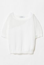 【アルアバイル/allureville】の【LOULOU WILLOUGHBY】ワンショルダーアンサンブル オフホワイト|ID:prp329100004456429