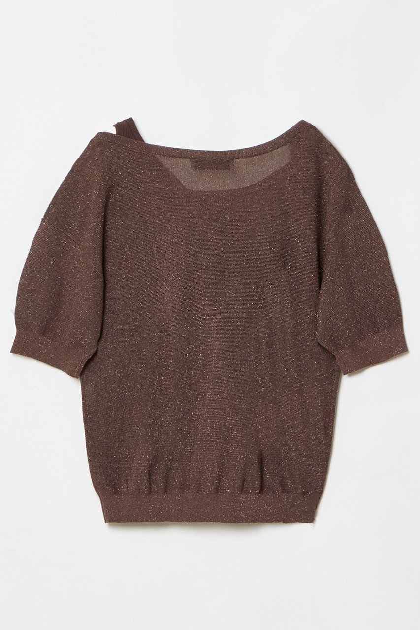 【アルアバイル/allureville】の【LOULOU WILLOUGHBY】ワンショルダーアンサンブル 人気、トレンドファッション・服の通販 founy(ファニー) 　ファッション　Fashion　レディースファッション　Fashion for Women　トップス・カットソー　Cut & Sew Tops　ニット　Knit Tops & Sweaters　アンサンブルニット　Knit Ensembles & Twin Sets　カジュアルプルオーバー・ニットトップス　Pullovers & Knit Tops / Casual Pullovers　アシンメトリー　Asymmetrical Style　アンサンブル　Ensemble Set　インナー　Innerwear　ショート　Short, Short Length　バランス　Balance, Style Balance　フィット　Fit, Slim Fit　再入荷　Restock / Back in Stock　other-2|ID: prp329100004456429 ipo3291000000035066247