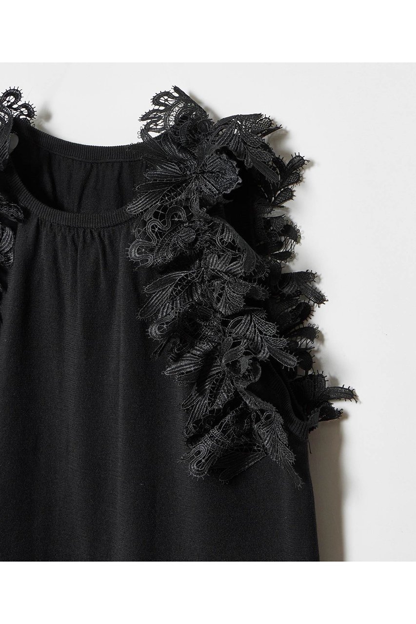 【アルアバイル/allureville】の【LOULOU WILLOUGHBY】アームレースプルオーバー 人気、トレンドファッション・服の通販 founy(ファニー) 　ファッション　Fashion　レディースファッション　WOMEN　トップス・カットソー　Tops/Tshirt　キャミソール / ノースリーブ　No Sleeves　シャツ/ブラウス　Shirts/Blouses　プルオーバー　Pullover　アメリカン　American　ギャザー　Gather　スリーブ　Sleeve　ノースリーブ　No Sleeve　レース　Race　夏　Summer　other-4|ID: prp329100004456430 ipo3291000000031250663