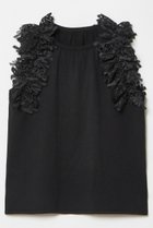 【アルアバイル/allureville】の【LOULOU WILLOUGHBY】アームレースプルオーバー 人気、トレンドファッション・服の通販 founy(ファニー) ファッション Fashion レディースファッション Fashion for Women トップス・カットソー Cut & Sew Tops キャミソール&ノースリーブ Camisoles & Sleeveless Tops シャツ・ブラウス・オフィスカジュアル Elegant Blouses & Button-Ups カジュアルプルオーバー・ニットトップス Pullovers & Knit Tops / Casual Pullovers アメリカン American Style ギャザー Gathered, Ruffled スリーブ Sleeve, Long Sleeve / Short Sleeve ノースリーブ Sleeveless, No-Sleeve レース Lace, Lace Fabric 再入荷 Restock / Back in Stock 夏 Summer thumbnail ブラック|ID: prp329100004456430 ipo3291000000032705909