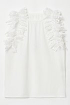 【アルアバイル/allureville】の【LOULOU WILLOUGHBY】アームレースプルオーバー 人気、トレンドファッション・服の通販 founy(ファニー) ファッション Fashion レディースファッション Fashion for Women トップス・カットソー Cut & Sew Tops キャミソール&ノースリーブ Camisoles & Sleeveless Tops シャツ・ブラウス・オフィスカジュアル Elegant Blouses & Button-Ups カジュアルプルオーバー・ニットトップス Pullovers & Knit Tops / Casual Pullovers アメリカン American Style ギャザー Gathered, Ruffled スリーブ Sleeve, Long Sleeve / Short Sleeve ノースリーブ Sleeveless, No-Sleeve レース Lace, Lace Fabric 再入荷 Restock / Back in Stock 夏 Summer thumbnail オフホワイト|ID: prp329100004456430 ipo3291000000035054268