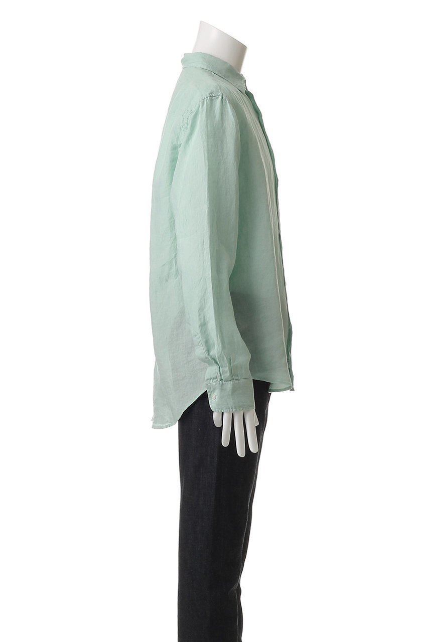 【フランク&アイリーン/Frank&Eileen / MEN】の【MEN】FINBAR イタリアンリネン グリーンシャツ 人気、トレンドファッション・服の通販 founy(ファニー) 　ファッション　Fashion　メンズファッション　MEN　シンプル　Simple　スリーブ　Sleeve　リネン　Linen　リラックス　Relax　ロング　Long　夏　Summer　春　Spring　S/S・春夏　Ss・Spring/Summer　other-3|ID: prp329100004456437 ipo3291000000031250715