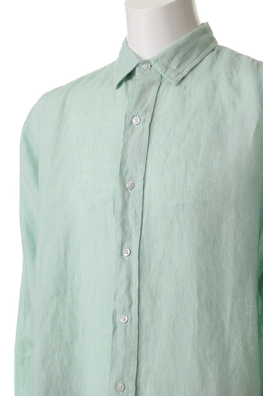 【フランク&アイリーン/Frank&Eileen / MEN】の【MEN】FINBAR イタリアンリネン グリーンシャツ 人気、トレンドファッション・服の通販 founy(ファニー) 　ファッション　Fashion　メンズファッション　MEN　シンプル　Simple　スリーブ　Sleeve　リネン　Linen　リラックス　Relax　ロング　Long　夏　Summer　春　Spring　S/S・春夏　Ss・Spring/Summer　other-5|ID: prp329100004456437 ipo3291000000031324191