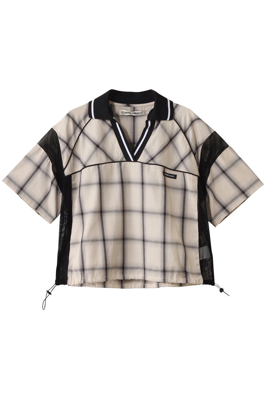 【プランク プロジェクト/PRANK PROJECT】のドローストリングゲームシャツ / Drawstring Game Shirt インテリア・キッズ・メンズ・レディースファッション・服の通販 founy(ファニー) ファッション Fashion レディースファッション Fashion for Women トップス・カットソー Cut & Sew Tops シャツ・ブラウス・オフィスカジュアル Elegant Blouses & Button-Ups ショート Short, Short Length ストライプ Stripe, Striped Pattern スラックス Slacks, Dress Pants スリーブ Sleeve, Long Sleeve / Short Sleeve スーツ Suit, Formalwear タイトスカート Pencil Skirt, Tight Skirt チェック Check, Plaid, Tartan ドローストリング Drawstring, Pull Cord ブルゾン Blouson, Bomber Jacket ボトム Bottoms, Lower Wear マキシ Maxi, Full Length 夏 Summer WHT(ホワイト)|ID: prp329100004456441 ipo3291000000036067593