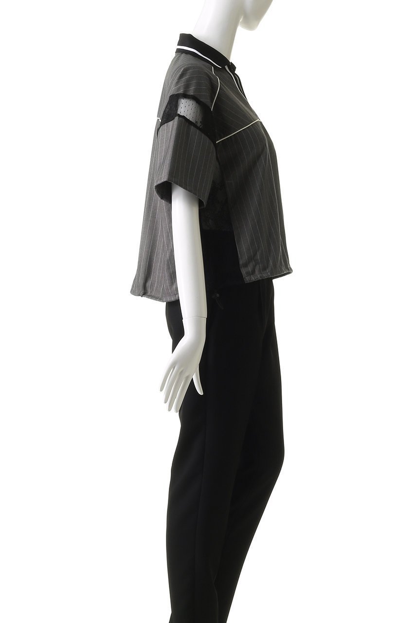 【プランク プロジェクト/PRANK PROJECT】のドローストリングゲームシャツ / Drawstring Game Shirt 人気、トレンドファッション・服の通販 founy(ファニー) ファッション Fashion レディースファッション Fashion for Women トップス・カットソー Cut & Sew Tops シャツ・ブラウス・オフィスカジュアル Elegant Blouses & Button-Ups ショート Short, Short Length ストライプ Stripe, Striped Pattern スラックス Slacks, Dress Pants スリーブ Sleeve, Long Sleeve / Short Sleeve スーツ Suit, Formalwear タイトスカート Pencil Skirt, Tight Skirt チェック Check, Plaid, Tartan ドローストリング Drawstring, Pull Cord ブルゾン Blouson, Bomber Jacket ボトム Bottoms, Lower Wear マキシ Maxi, Full Length 夏 Summer other-3|ID: prp329100004456441 ipo3291000000036067597