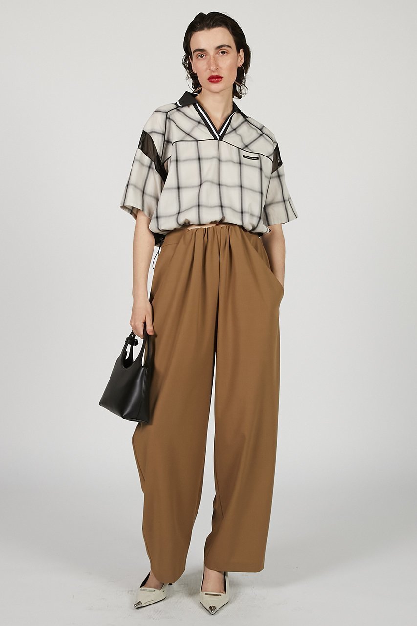 【プランク プロジェクト/PRANK PROJECT】のドローストリングゲームシャツ / Drawstring Game Shirt 人気、トレンドファッション・服の通販 founy(ファニー) ファッション Fashion レディースファッション Fashion for Women トップス・カットソー Cut & Sew Tops シャツ・ブラウス・オフィスカジュアル Elegant Blouses & Button-Ups ショート Short, Short Length ストライプ Stripe, Striped Pattern スラックス Slacks, Dress Pants スリーブ Sleeve, Long Sleeve / Short Sleeve スーツ Suit, Formalwear タイトスカート Pencil Skirt, Tight Skirt チェック Check, Plaid, Tartan ドローストリング Drawstring, Pull Cord ブルゾン Blouson, Bomber Jacket ボトム Bottoms, Lower Wear マキシ Maxi, Full Length 夏 Summer other-8|ID: prp329100004456441 ipo3291000000036067608