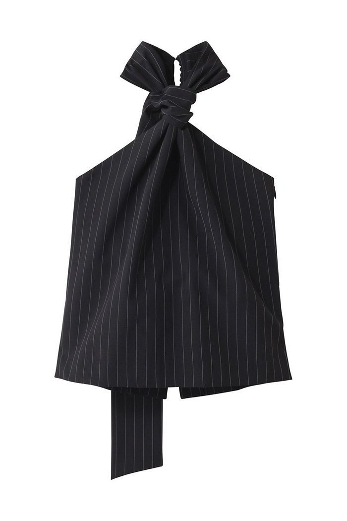 【プランク プロジェクト/PRANK PROJECT】のストライプツイストホルタートップ / Striped Twist Halter Top インテリア・キッズ・メンズ・レディースファッション・服の通販 founy(ファニー) https://founy.com/ ファッション Fashion レディースファッション Fashion for Women トップス・カットソー Cut & Sew Tops キャミソール&ノースリーブ Camisoles & Sleeveless Tops シャツ・ブラウス・オフィスカジュアル Elegant Blouses & Button-Ups おすすめ Recommended / Our Picks インナー Innerwear ウォッシャブル Machine Washable ストライプ Stripe, Striped Pattern タンク Tank Top, Sleeveless Top ツイスト Tweed, Tweed Fabric デニム Denim, Jeans Material ノースリーブ Sleeveless, No-Sleeve パッチ Patch, Appliqué リボン Ribbon, Bow 夏 Summer |ID: prp329100004456442 ipo3291000000036394732