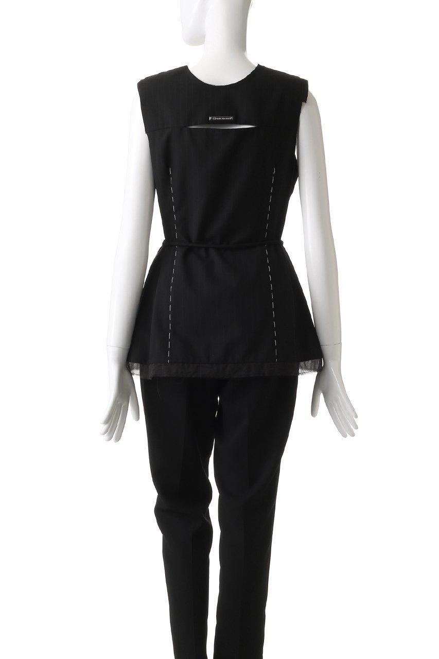 【プランク プロジェクト/PRANK PROJECT】の2WAYトップ / 2 Way Top 人気、トレンドファッション・服の通販 founy(ファニー) 　ファッション　Fashion　レディースファッション　Fashion for Women　トップス・カットソー　Cut & Sew Tops　シャツ・ブラウス・オフィスカジュアル　Elegant Blouses & Button-Ups　ショート　Short, Short Length　スリーブ　Sleeve, Long Sleeve / Short Sleeve　フォーマル　Formal, Dressy　フリル　Frill, Ruffle　夏　Summer　other-4|ID: prp329100004456443 ipo3291000000035387263