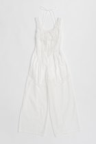 【プランク プロジェクト/PRANK PROJECT】のコットンレースジャンプスーツ / Cotton Lace Jumpsuit 人気、トレンドファッション・服の通販 founy(ファニー) ファッション Fashion レディースファッション Fashion for Women パンツ Pants & Trousers シャーリング Shirring, Ruched ミックス Mix, Mixed Style リラックス Relax, Relaxed Fit レース Lace, Lace Fabric 今季 This Season, Current Season thumbnail WHT(ホワイト)|ID: prp329100004456446 ipo3291000000032900904