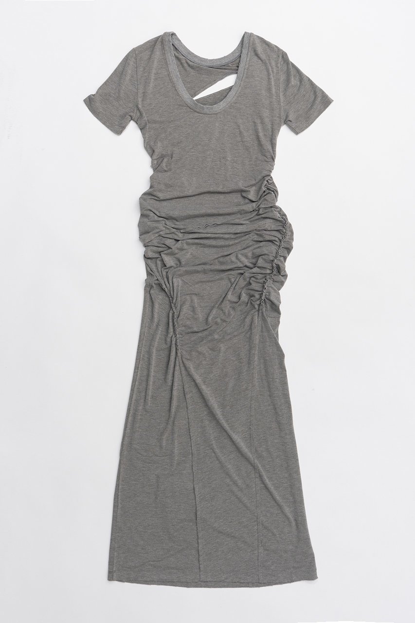 【プランク プロジェクト/PRANK PROJECT】のアシンメトリーツイストマキシドレス / Asymmetrical Twist Maxi Dress 人気、トレンドファッション・服の通販 founy(ファニー) 　ファッション　Fashion　レディースファッション　WOMEN　ワンピース　Dress　ドレス　Party Dresses　チュニック　Tunic　マキシワンピース　Maxi Dress　ギャザー　Gather　スリット　Slit　チュニック　Tunic　ツイスト　Twist　フロント　Front　リラックス　Relax　ロング　Long　旅行　Travel　other-5|ID: prp329100004456449 ipo3291000000031324221