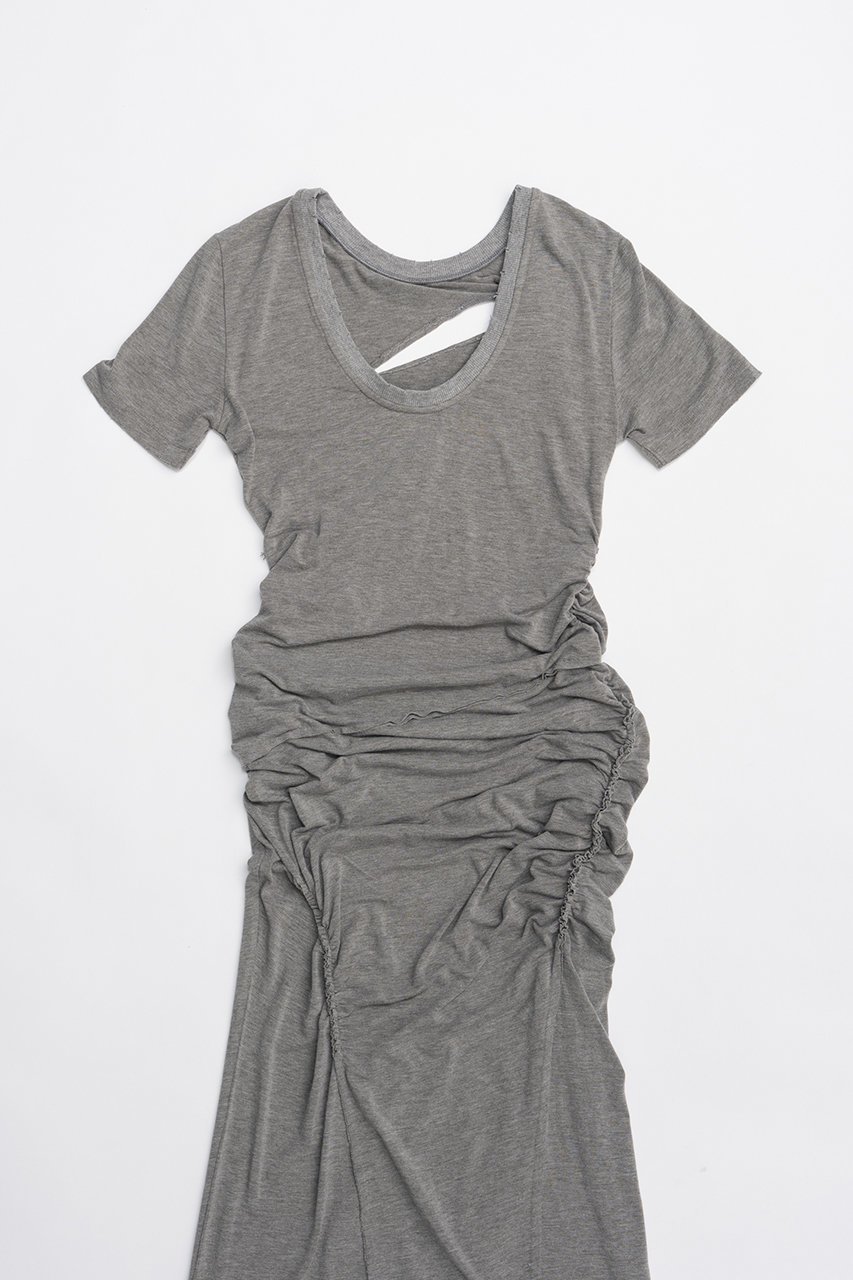 【プランク プロジェクト/PRANK PROJECT】のアシンメトリーツイストマキシドレス / Asymmetrical Twist Maxi Dress 人気、トレンドファッション・服の通販 founy(ファニー) 　ファッション　Fashion　レディースファッション　WOMEN　ワンピース　Dress　ドレス　Party Dresses　チュニック　Tunic　マキシワンピース　Maxi Dress　ギャザー　Gather　スリット　Slit　チュニック　Tunic　ツイスト　Twist　フロント　Front　リラックス　Relax　ロング　Long　旅行　Travel　other-6|ID: prp329100004456449 ipo3291000000031324222