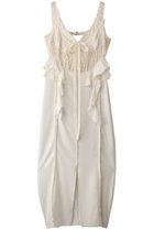 【プランク プロジェクト/PRANK PROJECT】のシャーリングビスチェワンピース / Shirring Bustier Dress 人気、トレンドファッション・服の通販 founy(ファニー) ファッション Fashion レディースファッション Fashion for Women ワンピース Dresses フォーマル・パーティードレス・結婚式用ドレス Elegant & Casual Dresses チュニック Tunic Tops & Dresses とろみ Fluid, Flowy Fabric アクセサリー Fashion Accessories カットソー Cut and Sewn Top コンビ Combo, Combination Style サンダル Sandals, Summer Shoes シャーリング Shirring, Ruched スリット Slit, Slit Detail ダウン Down, Puffer チュニック Tunic, Long Top レース Lace, Lace Fabric ロング Long, Long-Length 厚底 Platform Shoes 夏 Summer thumbnail IVR(アイボリー)|ID: prp329100004456450 ipo3291000000035062113