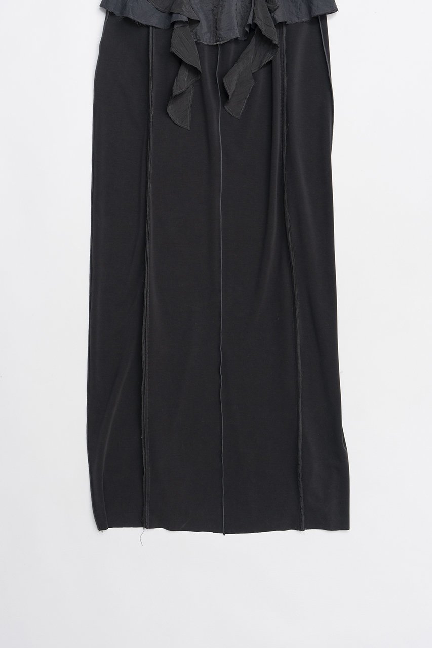 【プランク プロジェクト/PRANK PROJECT】のシャーリングビスチェワンピース / Shirring Bustier Dress 人気、トレンドファッション・服の通販 founy(ファニー) 　ファッション　Fashion　レディースファッション　Fashion for Women　ワンピース　Dresses　フォーマル・パーティードレス・結婚式用ドレス　Elegant & Casual Dresses　チュニック　Tunic Tops & Dresses　とろみ　Fluid, Flowy Fabric　アクセサリー　Fashion Accessories　カットソー　Cut and Sewn Top　コンビ　Combo, Combination Style　サンダル　Sandals, Summer Shoes　シャーリング　Shirring, Ruched　スリット　Slit, Slit Detail　ダウン　Down, Puffer　チュニック　Tunic, Long Top　レース　Lace, Lace Fabric　ロング　Long, Long-Length　厚底　Platform Shoes　夏　Summer　other-7|ID: prp329100004456450 ipo3291000000036029171