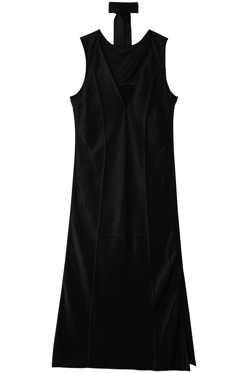 【プランク プロジェクト/PRANK PROJECT】のチョーカーコンビ2WAYワンピ / Choker Combination 2WAY Onepiece 人気、トレンドファッション・服の通販 founy(ファニー) 　ファッション　Fashion　レディースファッション　Fashion for Women　ワンピース　Dresses　チュニック　Tunic Tops & Dresses　チュニック　Tunic, Long Top　ツイル　Twist, Twisted Detail　ドレス　Dress, One-Piece　メランジ　Melange, Mixed Yarn　リボン　Ribbon, Bow　ロング　Long, Long-Length　ワッシャー　Washer, Crinkled Finish　夏　Summer　 other-1|ID: prp329100004456451 ipo3291000000032859696