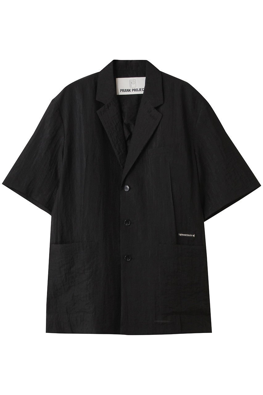 【プランク プロジェクト/PRANK PROJECT】のシアーシングルジャケット / Sheer Single Jacket インテリア・キッズ・メンズ・レディースファッション・服の通販 founy(ファニー) ファッション Fashion レディースファッション Fashion for Women アウター Coat / Outerwear Collection レディースジャケット・軽アウター Jackets おすすめ Recommended / Our Picks シアー Sheer, See-Through ジャケット Jacket, Outerwear 半袖 Short Sleeve, Half Sleeve 夏 Summer 春 Spring 羽織 Haori, Light Jacket 軽量 Lightweight, Ultra Light BLK(ブラック)|ID: prp329100004456452 ipo3291000000034422560
