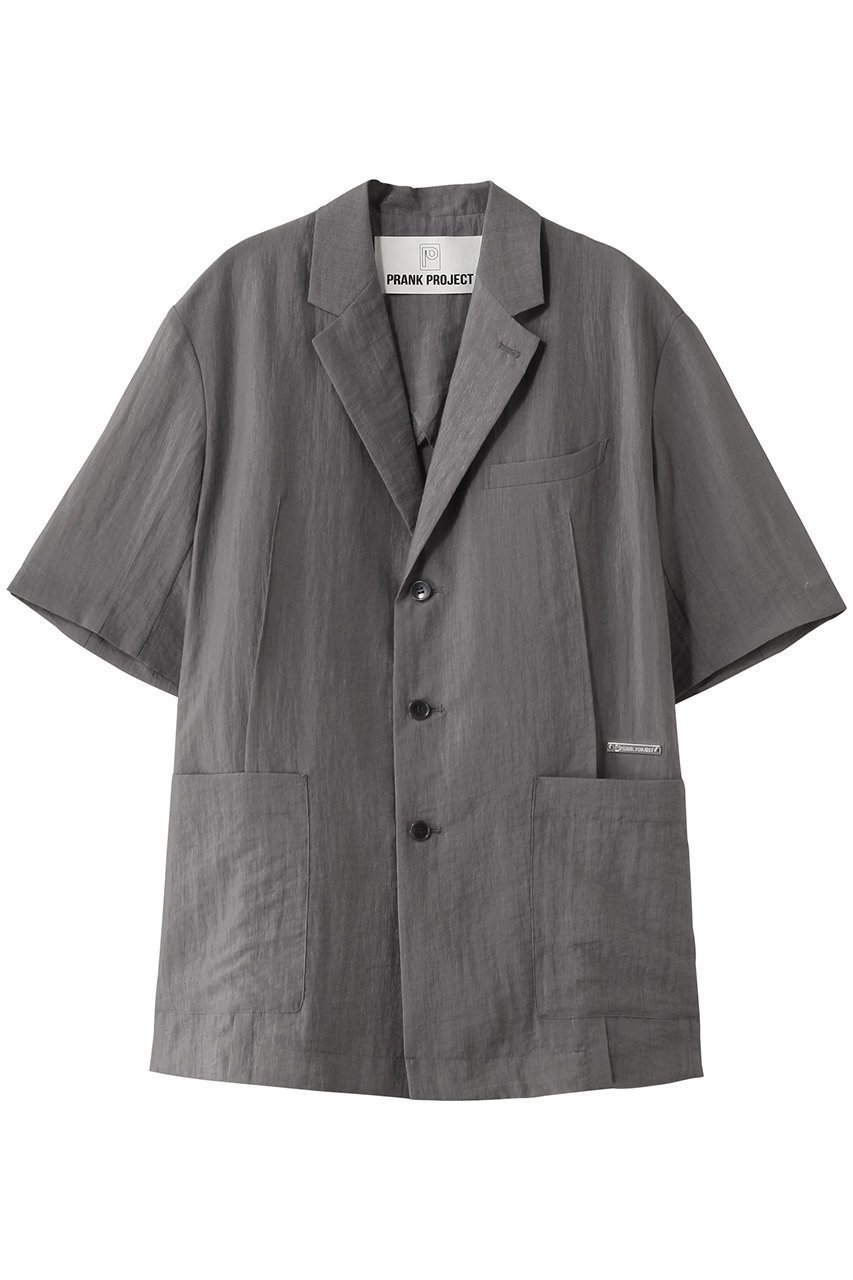 【プランク プロジェクト/PRANK PROJECT】のシアーシングルジャケット / Sheer Single Jacket インテリア・キッズ・メンズ・レディースファッション・服の通販 founy(ファニー) ファッション Fashion レディースファッション Fashion for Women アウター Coat / Outerwear Collection レディースジャケット・軽アウター Jackets おすすめ Recommended / Our Picks シアー Sheer, See-Through ジャケット Jacket, Outerwear 半袖 Short Sleeve, Half Sleeve 夏 Summer 春 Spring 羽織 Haori, Light Jacket 軽量 Lightweight, Ultra Light GRY(グレー)|ID: prp329100004456452 ipo3291000000034422561