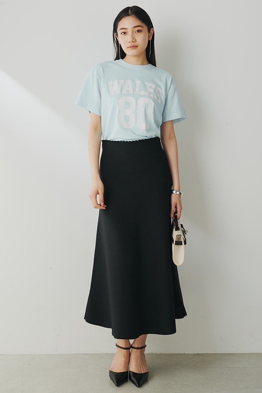 【ウィムガゼット/Whim Gazette】のガーターニットフレアスカート 人気、トレンドファッション・服の通販 founy(ファニー) 　ファッション　Fashion　レディースファッション　WOMEN　スカート　Skirt　Aライン/フレアスカート　Flared A-Line Skirts　ロングスカート　Long Skirt　おすすめ　Recommend　エレガント 上品　Elegant　スカラップ　Scalloped　セットアップ　Set Up　バランス　Balance　マーメイド　Mermaid　ロング　Long　other-6|ID: prp329100004457634 ipo3291000000031323713