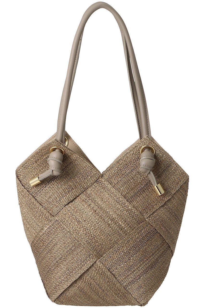 【ヴィオラドーロ/VIOLAd'ORO】のMIRO アバカメッシュショルダートート インテリア・キッズ・メンズ・レディースファッション・服の通販 founy(ファニー) 　ファッション　Fashion　レディースファッション　Fashion for Women　バッグ　Bags　スタイリッシュ　Stylish, Fashionable　メッシュ　Mesh, Net Fabric　夏　Summer　春　Spring　S/S・春夏　SS, Spring/Summer, Warm Season　ウォッシュドブラウン×トープ|ID: prp329100004457641 ipo3291000000032779743