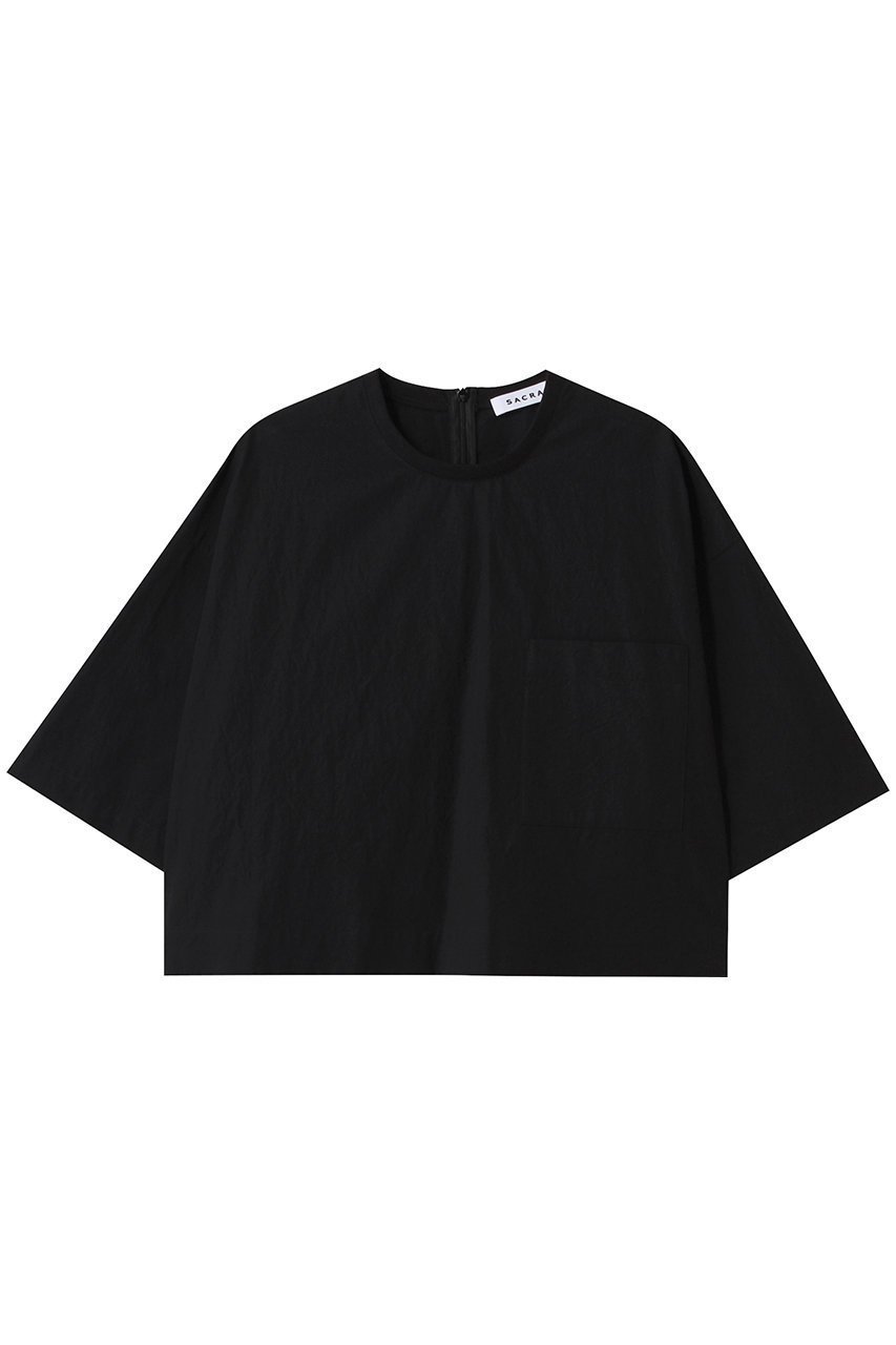 【サクラ/SACRA】のハイカウントコットンタンブルポケットシャツ 人気、トレンドファッション・服の通販 founy(ファニー) 　ファッション　Fashion　レディースファッション　Fashion for Women　トップス・カットソー　Cut & Sew Tops　シャツ・ブラウス・オフィスカジュアル　Elegant Blouses & Button-Ups　ロングTシャツ・Tシャツ　Longline T-Shirts & Tees　カットソー・ベーシックTシャツ　Cut-and-Sewn Tops / Stretch Tees & Basics　ショート　Short, Short Length　スリーブ　Sleeve, Long Sleeve / Short Sleeve　バランス　Balance, Style Balance　ボトム　Bottoms, Lower Wear　ポケット　Pocket, Pocket Detail　ワッシャー　Washer, Crinkled Finish　エレガント 上品　Elegant　 other-1|ID: prp329100004457643 ipo3291000000032774869