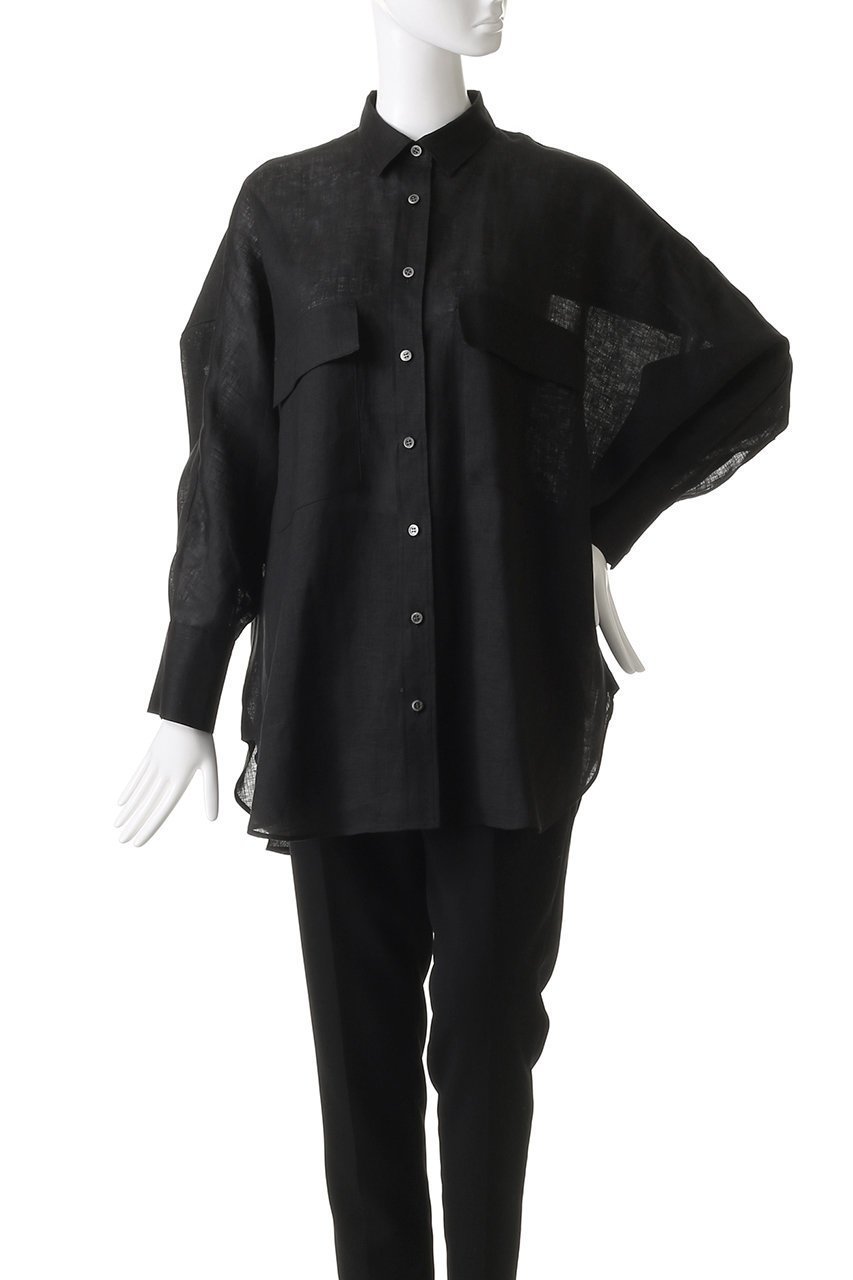 【サクラ/SACRA】のゼファーリネンクロスシャツ 人気、トレンドファッション・服の通販 founy(ファニー) 　ファッション　Fashion　レディースファッション　WOMEN　トップス・カットソー　Tops/Tshirt　シャツ/ブラウス　Shirts/Blouses　スリーブ　Sleeve　ロング　Long　エレガント 上品　Elegant　今季　This Season　夏　Summer　other-2|ID: prp329100004457645 ipo3291000000031249716