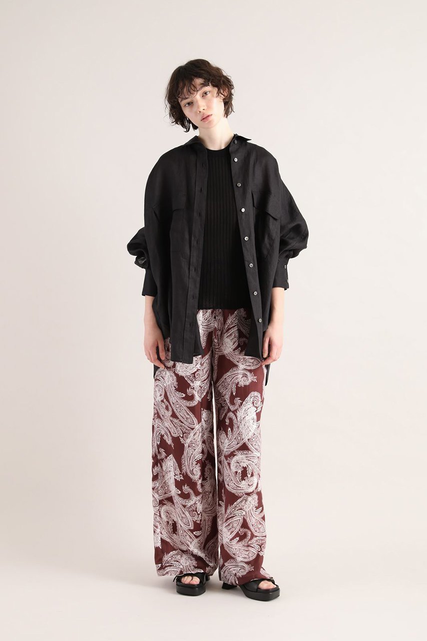 【サクラ/SACRA】のゼファーリネンクロスシャツ 人気、トレンドファッション・服の通販 founy(ファニー) 　ファッション　Fashion　レディースファッション　WOMEN　トップス・カットソー　Tops/Tshirt　シャツ/ブラウス　Shirts/Blouses　スリーブ　Sleeve　ロング　Long　エレガント 上品　Elegant　今季　This Season　夏　Summer　other-7|ID: prp329100004457645 ipo3291000000031323743