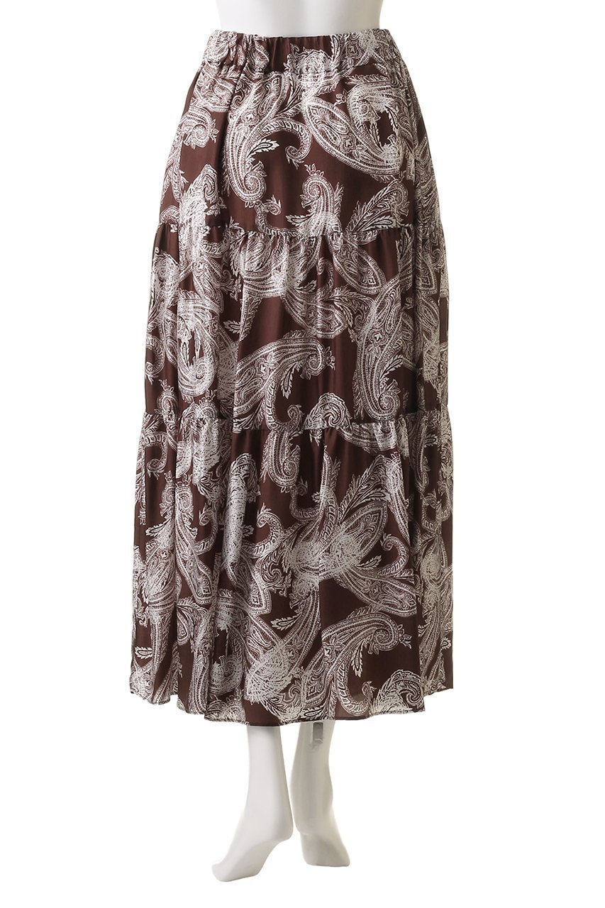 【サクラ/SACRA】のオーバーラップペイズリースカート 人気、トレンドファッション・服の通販 founy(ファニー) 　ファッション　Fashion　レディースファッション　WOMEN　スカート　Skirt　ロングスカート　Long Skirt　ペイズリー　Paisley　リゾート　Resort　ロング　Long　エレガント 上品　Elegant　夏　Summer　other-4|ID: prp329100004457646 ipo3291000000031249726