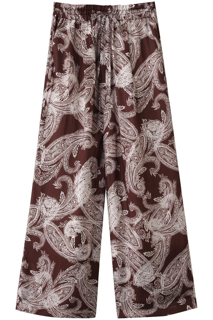 【サクラ/SACRA】のオーバーラップペイズリーパンツ インテリア・キッズ・メンズ・レディースファッション・服の通販 founy(ファニー) https://founy.com/ ファッション Fashion レディースファッション Fashion for Women パンツ Pants & Trousers おすすめ Recommended / Our Picks ペイズリー Paisley, Ethnic Pattern ボトム Bottoms, Lower Wear リゾート Resort, Vacation Style ワイド Wide, Wide Fit 無地 Plain, Solid Color |ID: prp329100004457647 ipo3291000000032905521