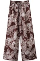 【サクラ/SACRA】のオーバーラップペイズリーパンツ 人気、トレンドファッション・服の通販 founy(ファニー) ファッション Fashion レディースファッション Fashion for Women パンツ Pants & Trousers おすすめ Recommended / Our Picks ペイズリー Paisley, Ethnic Pattern ボトム Bottoms, Lower Wear リゾート Resort, Vacation Style ワイド Wide, Wide Fit 無地 Plain, Solid Color |ID:prp329100004457647