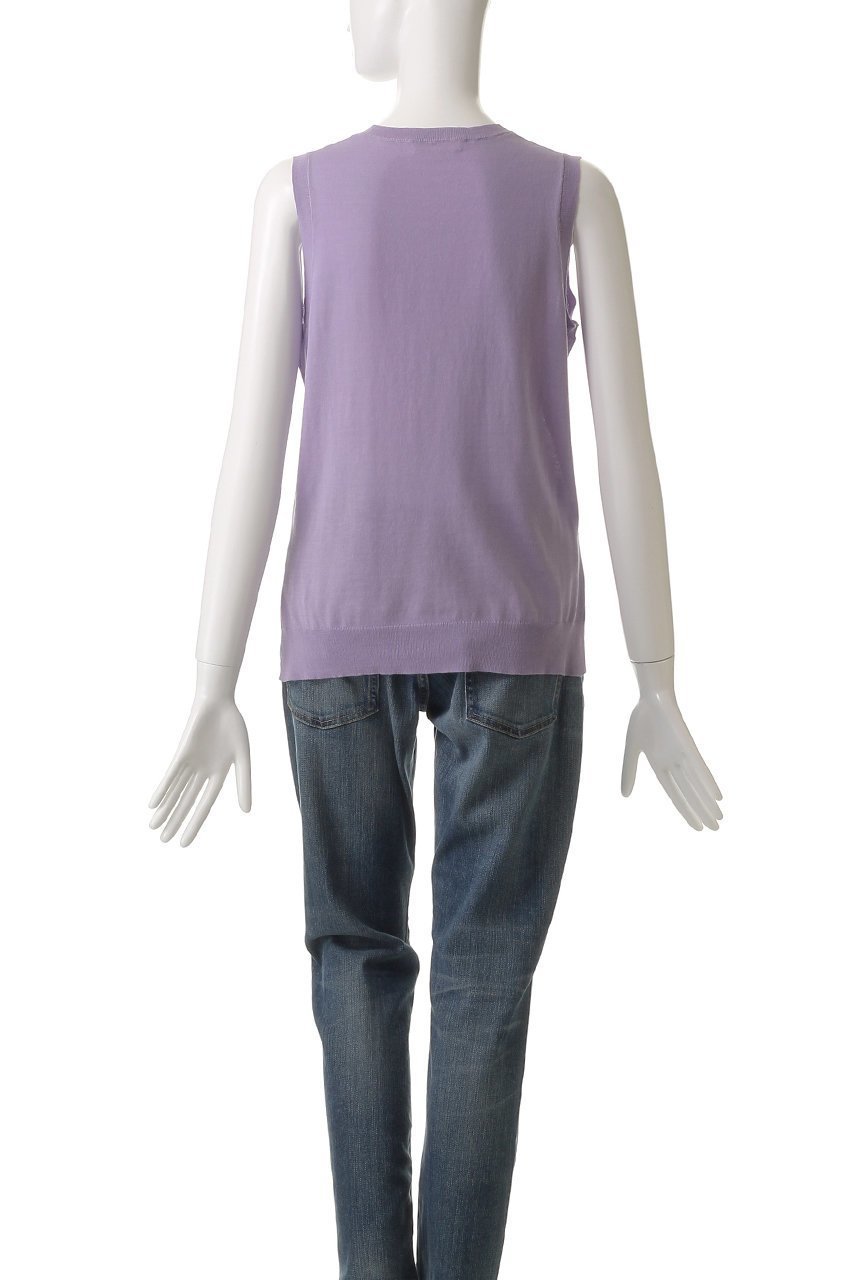 【デミーリー/DEMYLEE】のELISA スーパーファインピマコットン サマーニットベスト 人気、トレンドファッション・服の通販 founy(ファニー) 　ファッション　Fashion　レディースファッション　Fashion for Women　トップス・カットソー　Cut & Sew Tops　ニット　Knit Tops & Sweaters　ベスト&ジレ / 重ね着スタイル　Vests & Gilets　カジュアルプルオーバー・ニットトップス　Pullovers & Knit Tops / Casual Pullovers　なめらか　Smooth, Silky Texture　カットソー　Cut and Sewn Top　コンパクト　Compact, Small Size　サマー　Summer, Summer Style　ベスト　Vest, Waistcoat　other-4|ID: prp329100004457655 ipo3291000000032934778