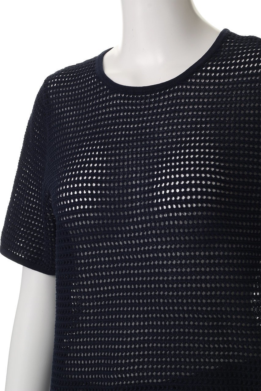 【デミーリー/DEMYLEE】のLUCIE ハイツイストコットン クルーネック シアーニットトップ 人気、トレンドファッション・服の通販 founy(ファニー) 　ファッション　Fashion　レディースファッション　WOMEN　トップス・カットソー　Tops/Tshirt　ニット　Knit Tops　プルオーバー　Pullover　エレガント 上品　Elegant　夏　Summer　春　Spring　S/S・春夏　Ss・Spring/Summer　other-5|ID: prp329100004457656 ipo3291000000031323769