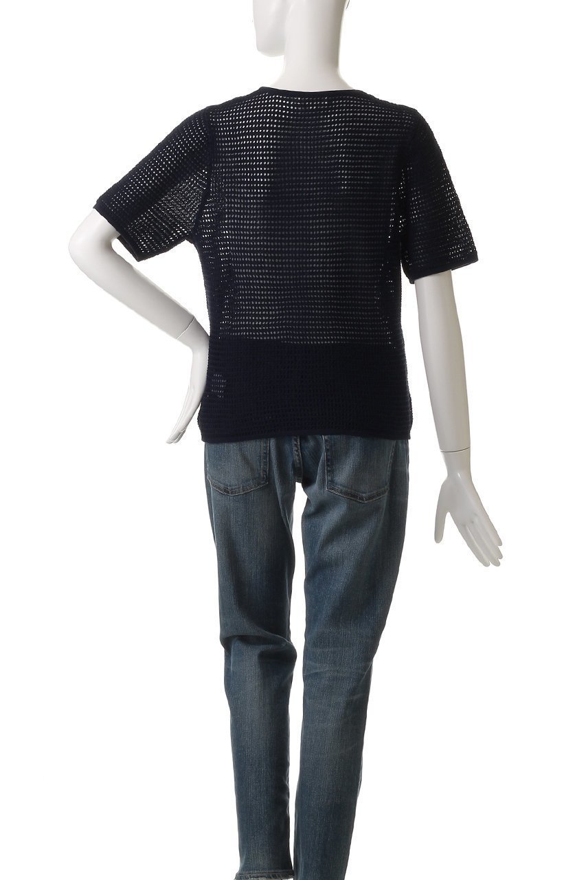 【デミーリー/DEMYLEE】のLUCIE ハイツイストコットン クルーネック シアーニットトップ 人気、トレンドファッション・服の通販 founy(ファニー) 　ファッション　Fashion　レディースファッション　Fashion for Women　トップス・カットソー　Cut & Sew Tops　ニット　Knit Tops & Sweaters　カジュアルプルオーバー・ニットトップス　Pullovers & Knit Tops / Casual Pullovers　エレガント 上品　Elegant　夏　Summer　春　Spring　S/S・春夏　SS, Spring/Summer, Warm Season　other-4|ID: prp329100004457656 ipo3291000000032934839