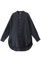 【生地の可能性/kijinokanosei】のヘンプチュニックシャツ hemp hira ネイビー|ID:prp329100004457661